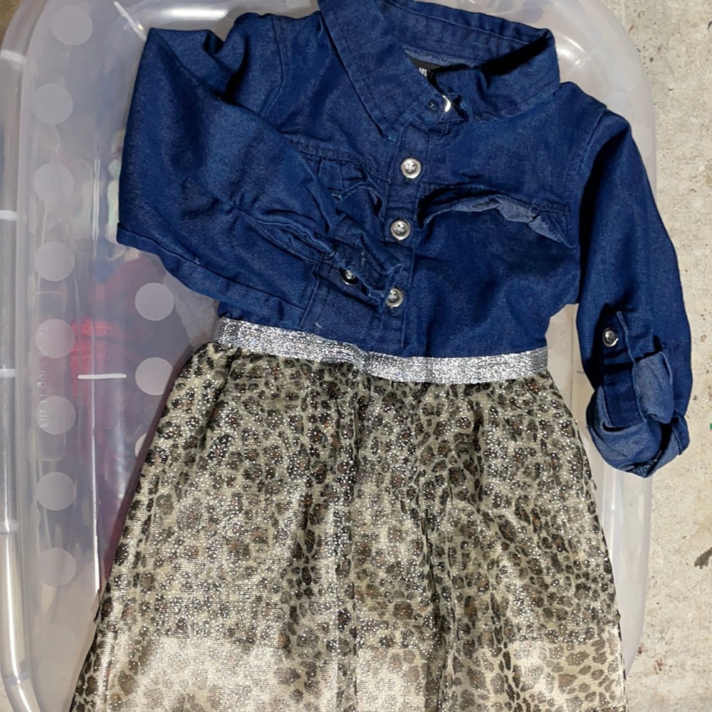 2t long sleeve dress